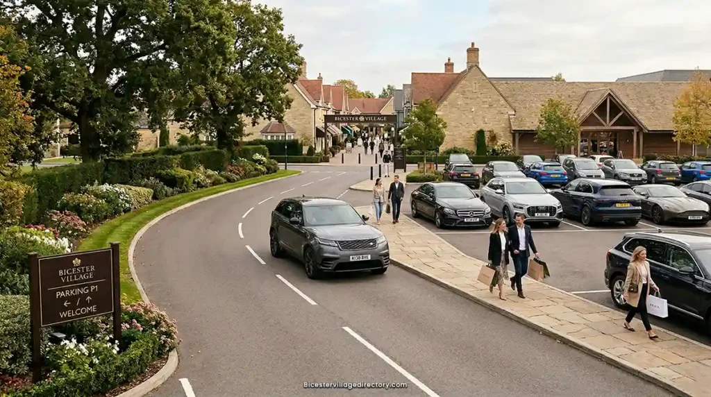 Driving to Bicester Village — parking and directions
