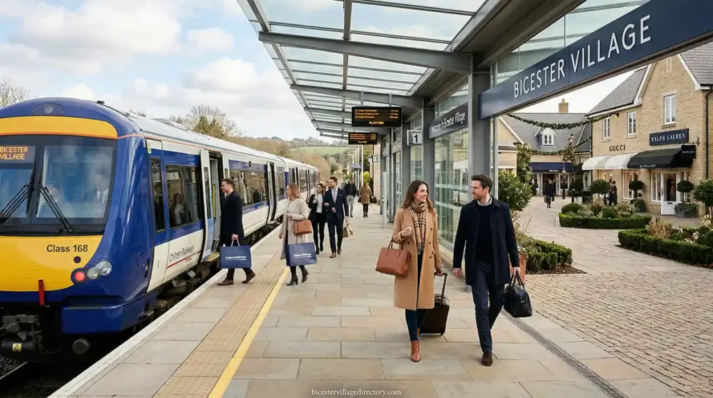 Train to Bicester Village from London Marylebone